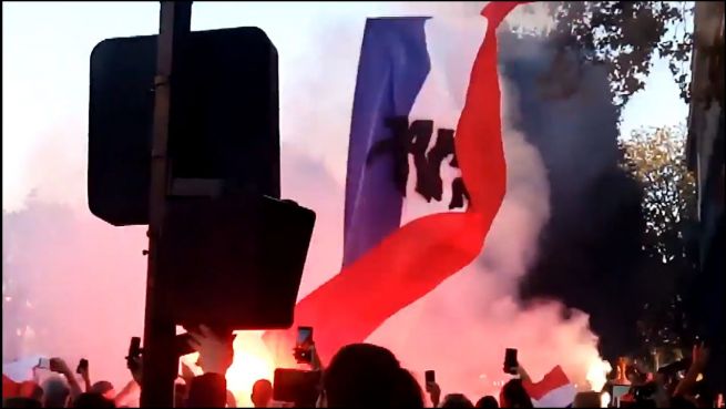 go to Frankreich im WM-Finale: Krawalle in Paris