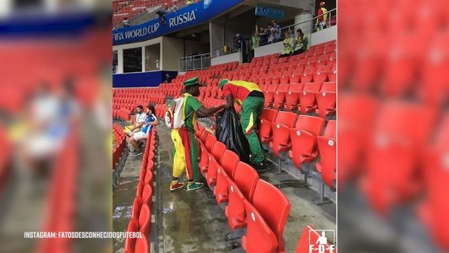 go to Großreinemachen: Japan und Senegal haben die besten Fans