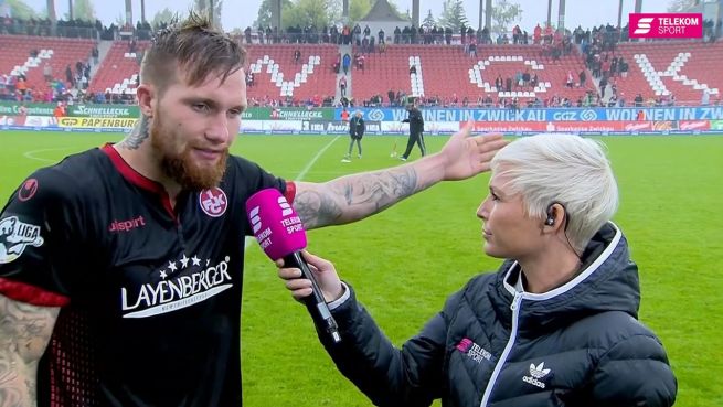 go to FCK-Spieler Jan Löhmannsröben platzt der Kragen