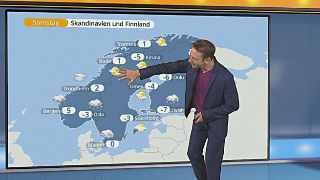 go to Das Wetter in Europa am 22. Januar 2016