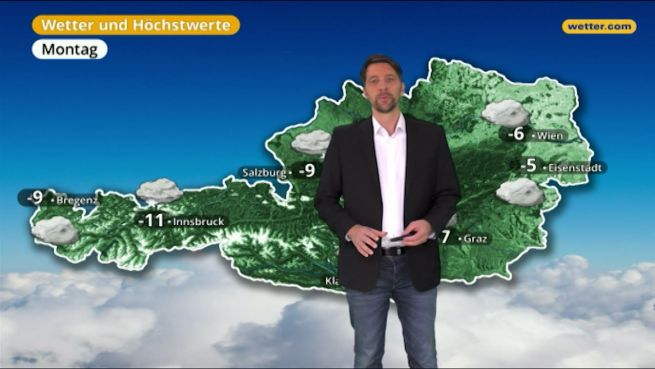 go to Das Wetter in Österreich am 26. Februar 2018