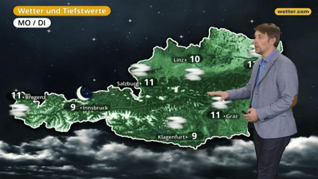 go to Das Wetter in Österreich am 16. Oktober 2017