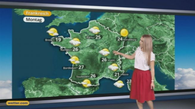 go to Das Wetter in Europa am 22. Mai 2017