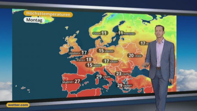 go to Das Wetter in Europa am 02. Oktober 2016