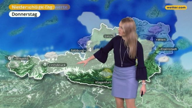 go to Das Wetter in Österreich am 20. Dezember 2017
