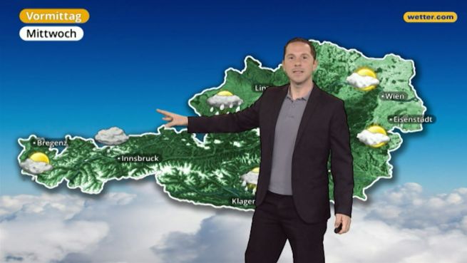 go to Das Wetter in Österreich am 16. August 2017