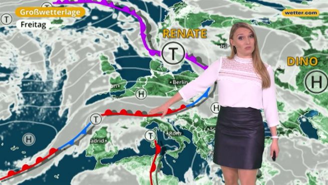 go to Das Wetter in Europa am 16. Februar 2018
