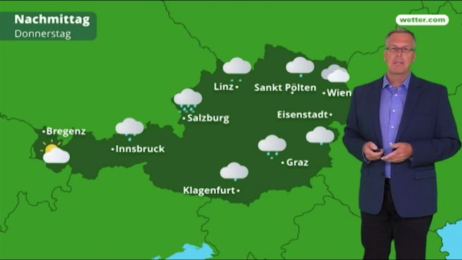 go to Das Wetter in Österreich am 28. Juni 2018