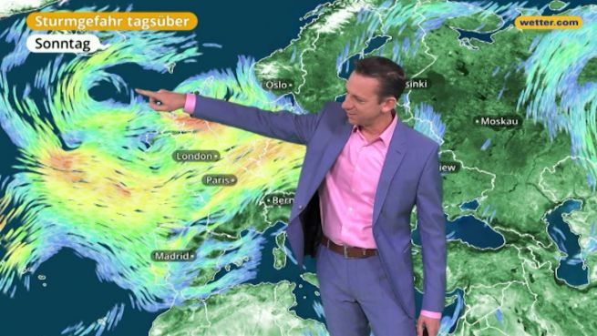 go to Das Wetter in Europa am 31. Dezember 2017
