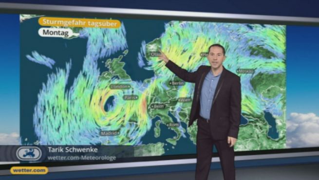 go to Das Wetter in Europa am 21. November 2016