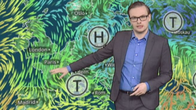 go to Das Wetter in Europa am 12. November 2016