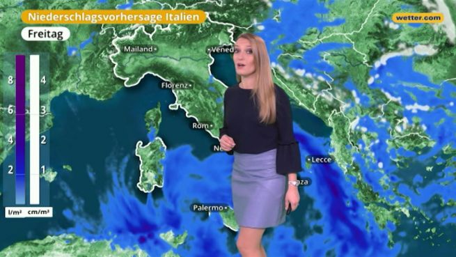 go to Das Wetter in Europa am 12. Januar 2018