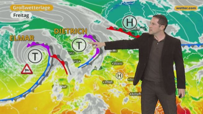 go to Das Wetter in Europa am 20. Oktober 2017