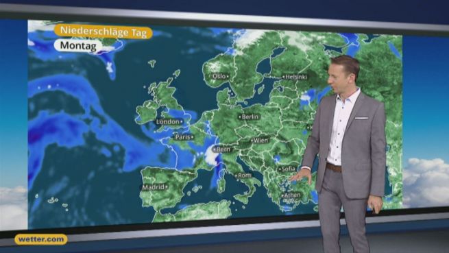 go to Das Wetter in Europa am 02. Mai 2017