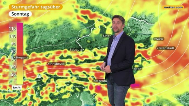 go to Das Wetter in Österreich am 10. Dezember 2017