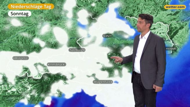 go to Das Wetter in Österreich am 26. November 2017