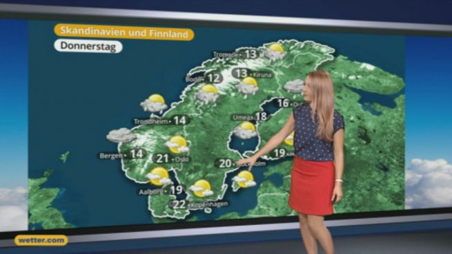 go to Das Wetter in Europa am 31. August 2016