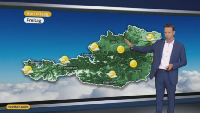 go to Das Wetter in Österreich am 02. September 2016
