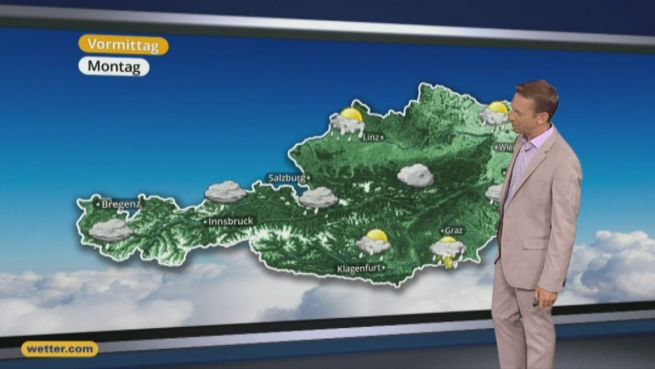 go to Das Wetter in Österreich am 20. September 2016