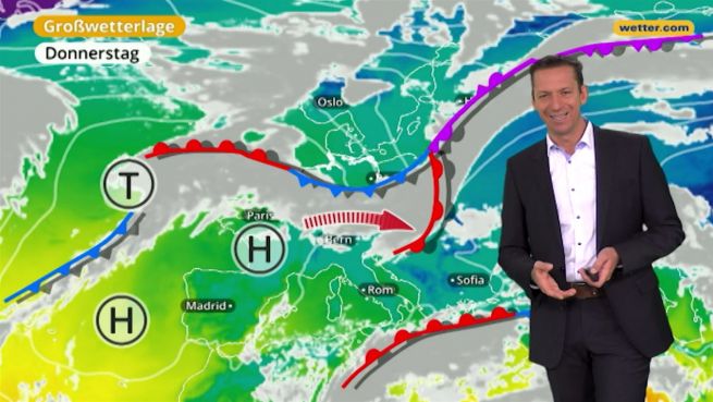 go to Das Wetter in Europa am 19. Dezember 2017