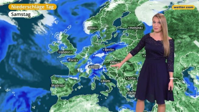 go to Das Wetter in Europa am 25. November 2017