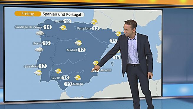 go to Das Wetter in Europa am 21. Januar 2016