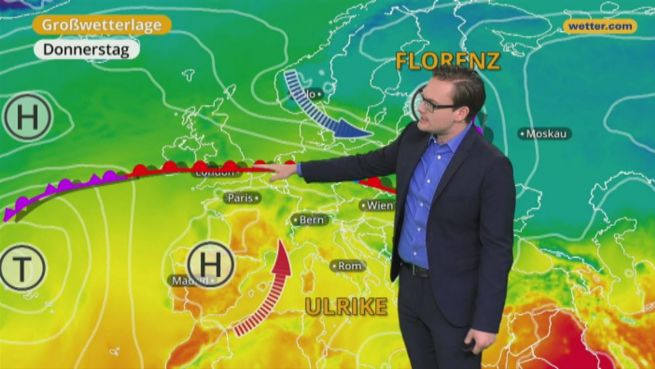go to Das Wetter in Europa am 26. Oktober 2017