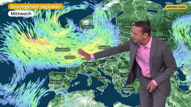 go to Das Wetter in Europa am 31. Januar 2018