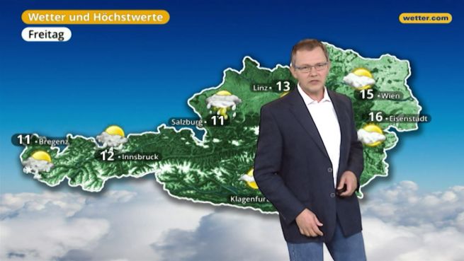 go to Das Wetter in Österreich am 06. Oktober 2017