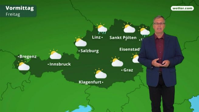 go to Das Wetter in Österreich am 18. Mai 2018