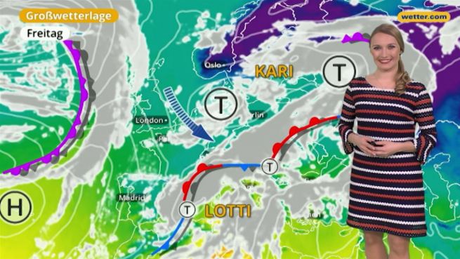 go to Das Wetter in Europa am 2. Februar 2018