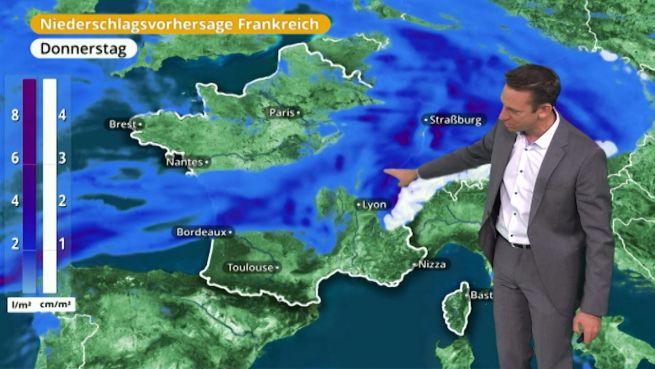 go to Das Wetter in Europa am 4. Januar 2018