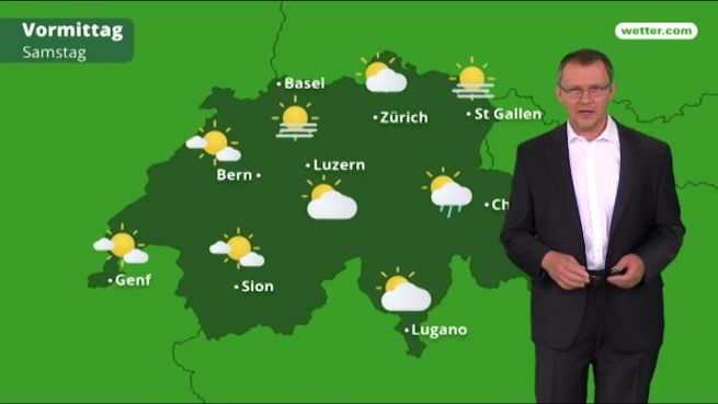 go to Das Wetter in der Schweiz am 19. Mai 2018