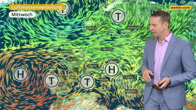 go to Das Wetter in Europa am 03. Oktober 2017