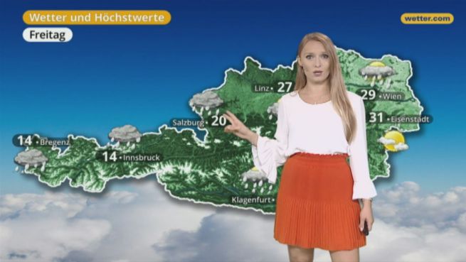 go to Das Wetter in Österreich am 31. August 2017