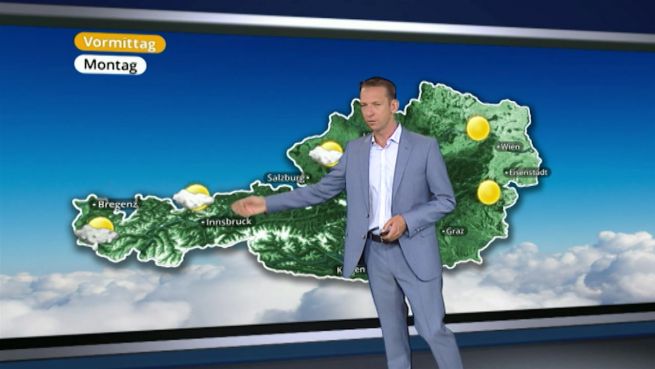 go to Das Wetter in Österreich am 12. Juni 2017