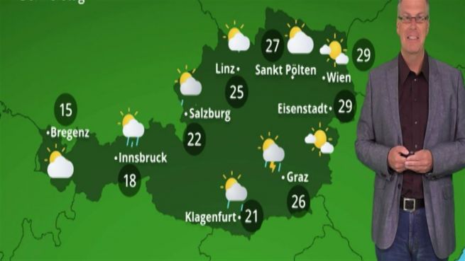 go to Das Wetter in Österreich am 01. Mai 2018