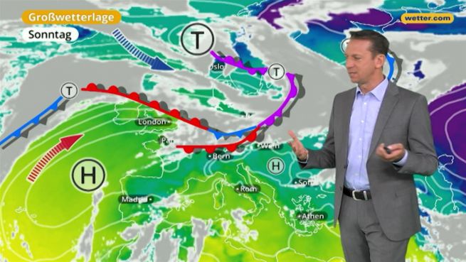 go to Das Wetter in Europa am 27. Januar 2018