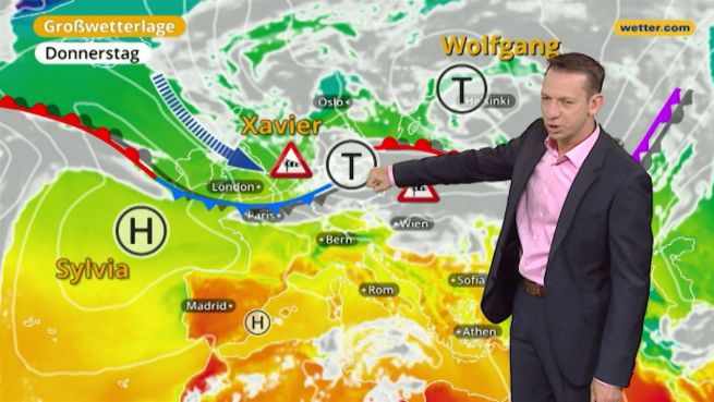 go to Das Wetter in Europa am 05. Oktober 2017