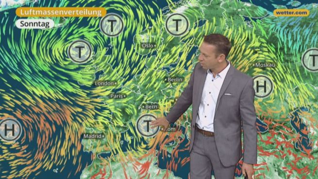 go to Das Wetter in Europa am 10. September 2017
