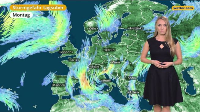 go to Das Wetter in Europa am 12. November 2017