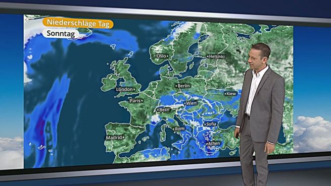 go to Das Wetter in Europa am 12. März 2016