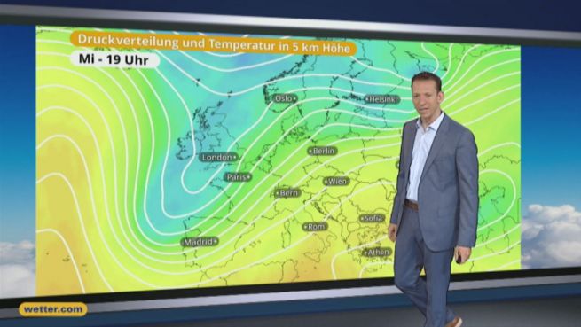 go to Das Wetter in Europa am 20. März 2017