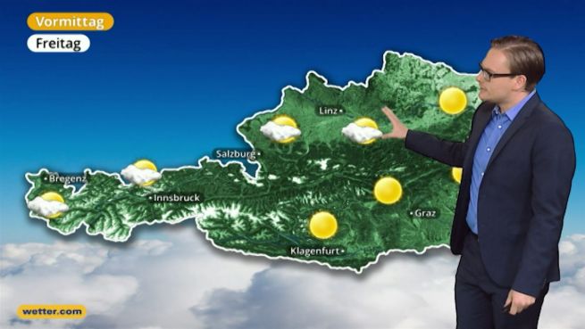 go to Das Wetter in Österreich am 7. Juli 2017