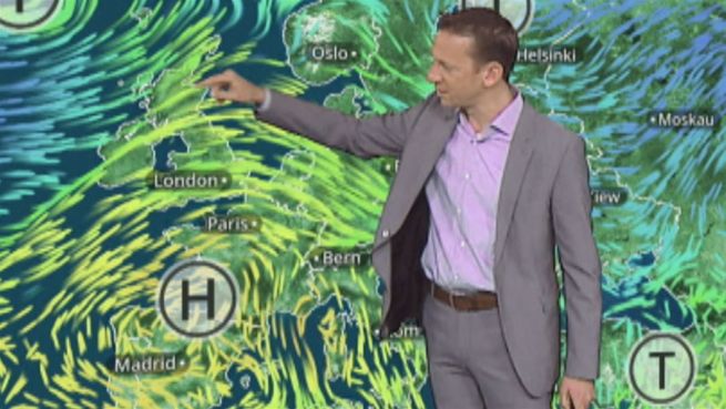 go to Das Wetter in Europa am 24. Dezember 2016