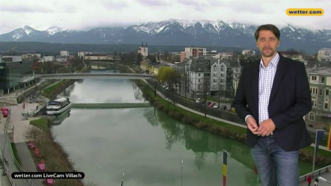 go to Das Wetter in Österreich am 11. April 2018