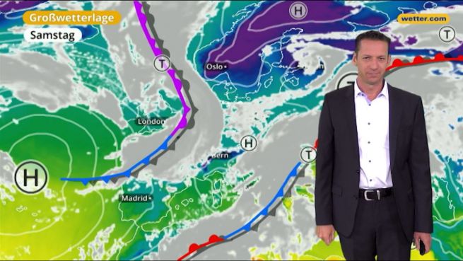 go to Das Wetter in Europa am 01. Februar 2018