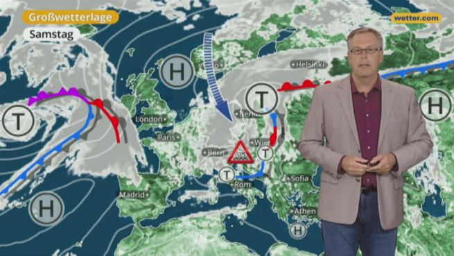 go to Das Wetter in Europa am 31. August 2017