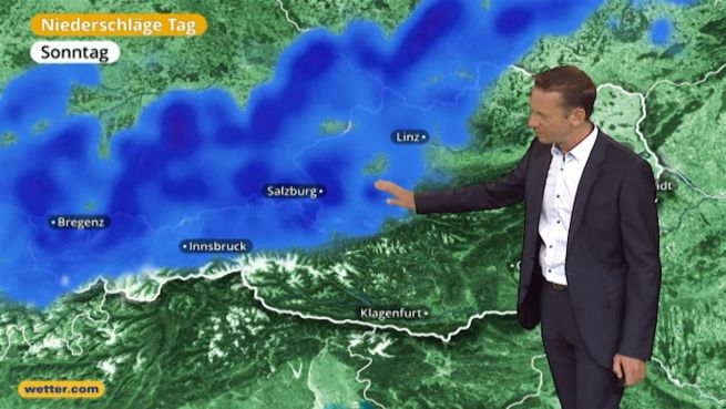 go to Das Wetter in Österreich am 2. Juli 2017