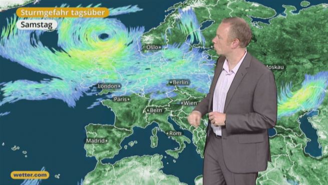 go to Das Wetter in Europa am 24. Juni 2017